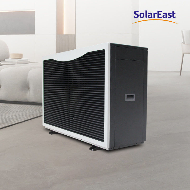 R290空気源A+++の黒の暖房および冷却のヒート ポンプ新しいエネルギーSG準備ができた18kW